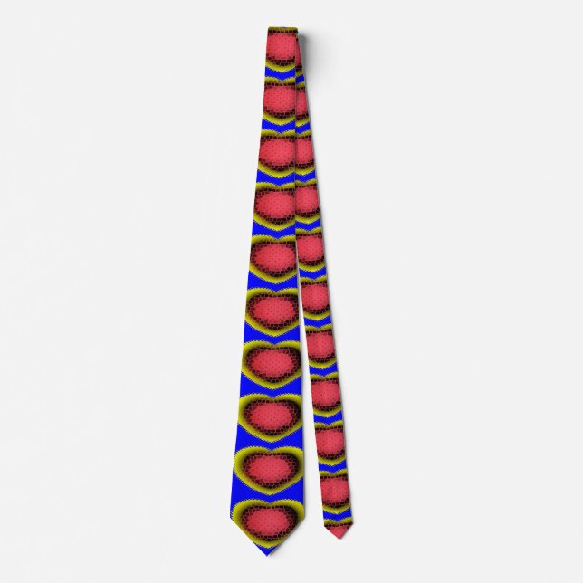 Colourful Valentine Day TIE!! Tie (Front)