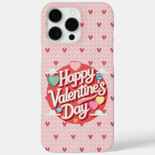 Colourful Valentine's day heart iPhone 16 Pro Max Case
