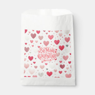 Colourful Valentine's day heart Favour Bag
