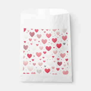 Colourful Valentine's day heart Favour Bag