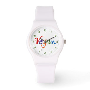Colourful Vegan Watch
