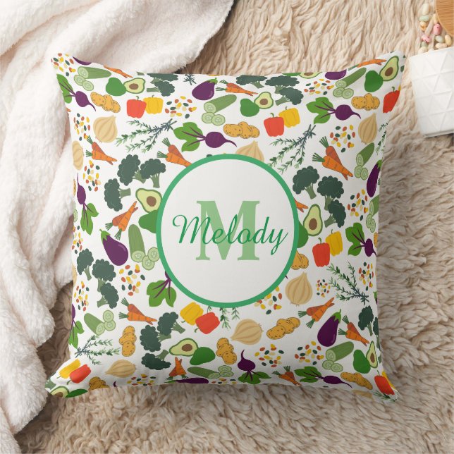 Colourful Vegetable Pattern Design Custom Gifts,  Cushion (Blanket)