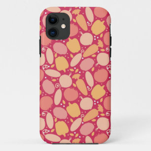 Colourful vegetables pattern iPhone 11 case