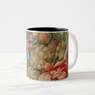Colourful Vegetables Two-Tone Coffee Mug