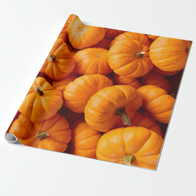 Colourful Vegetables Wrapping Paper (Unrolled)