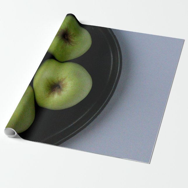 Colourful Vegetables Wrapping Paper (Unrolled)