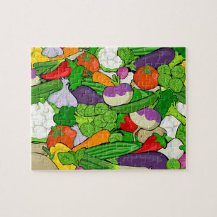 Colourful Veggies Jigsaw Puzzle