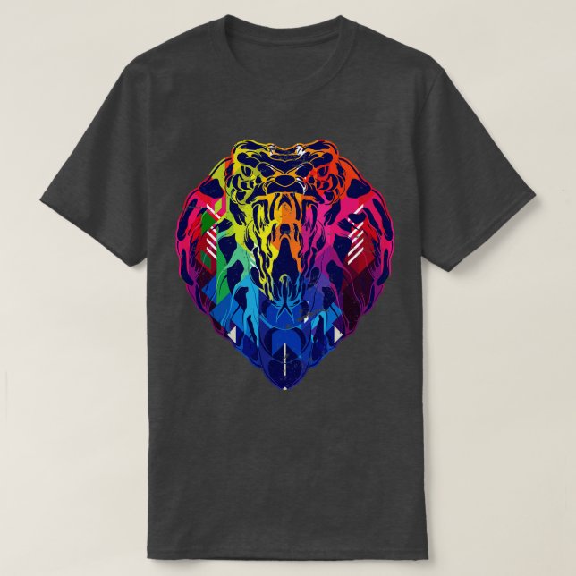 Colourful Venom Snake T-Shirt (Design Front)