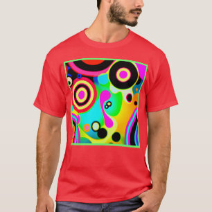 Colourful Vibes Pattern T-Shirt