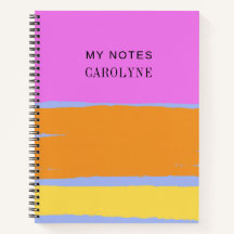 Colourful Vibrant Design Personalise Text