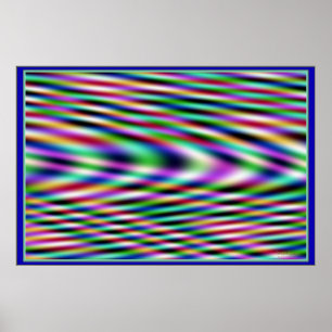 Colourful Vibrations Poster