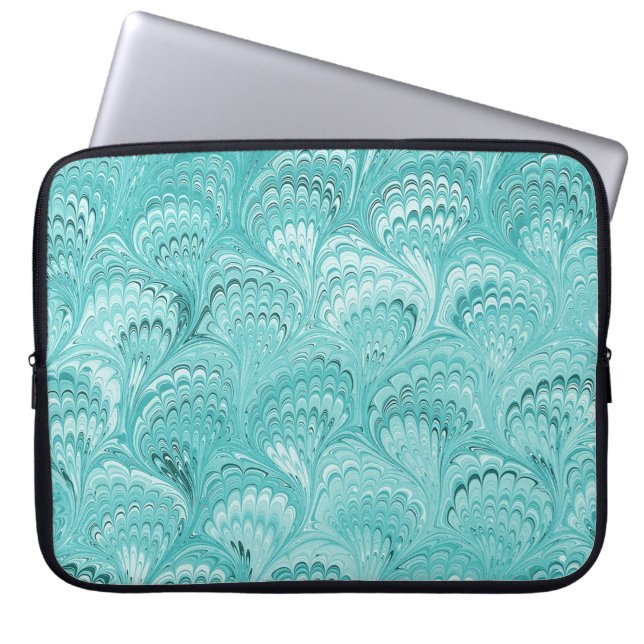 Colourful Victorian Marbled Paper Cover (Front)