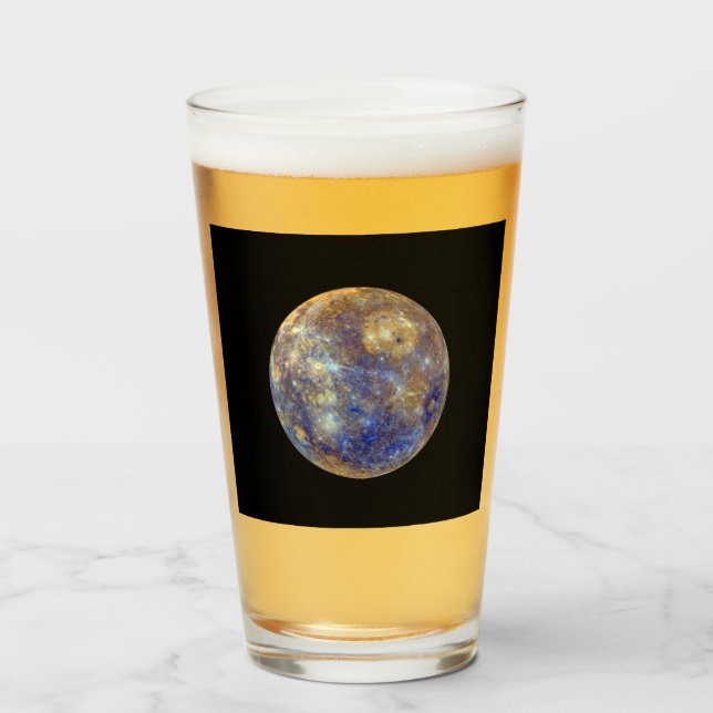 Colourful View of Mercury Glass (Front Filled)
