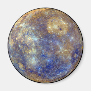 Colourful View of Mercury Magnet