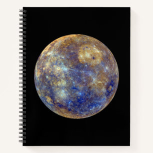 Colourful View of Mercury Notebook