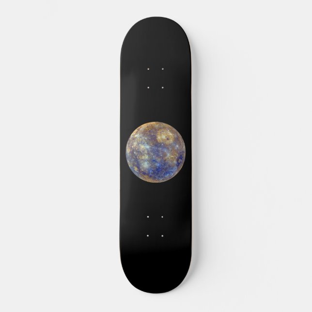 Colourful View of Mercury Skateboard (Front)