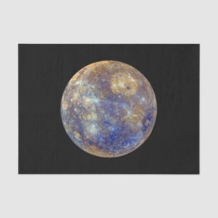 Colourful View of Mercury Tissue Paper