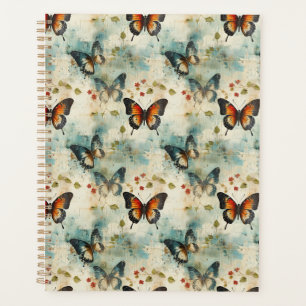 Colourful Vintage Butterflies and Flowers (7) Planner