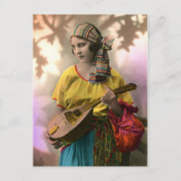 Colourful Vintage Gypsy Girl