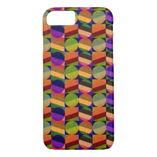 Colourful Vintage Inspired Pattern iPhone 8/7 Case