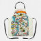 Colourful Vintage Michigan Map Apron