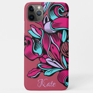 Colourful Vintage Ribbons Personalised iPhone Case