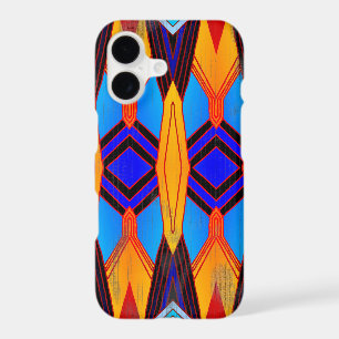 Colourful Vintage Style Geometric Pattern