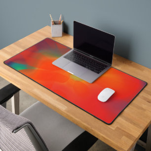 Colourful Vintage tie-dye Desk Mat