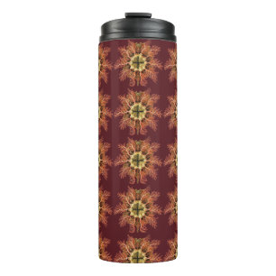 Colourful Vintage Tunicate illustration Thermal Tumbler