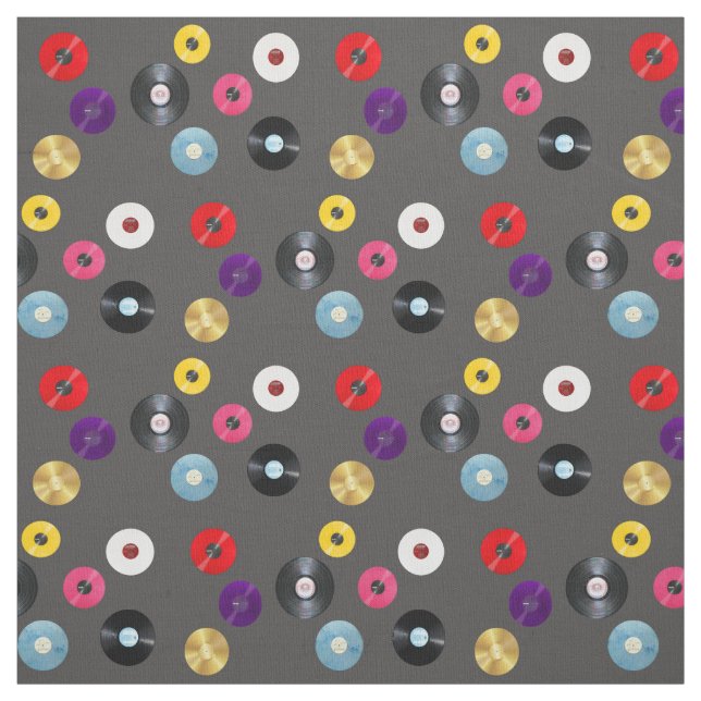 Colourful Vinyl Fabric (Swatch)