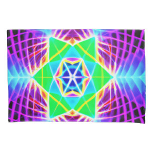 Colourful Vivid Pattern Pillowcase
