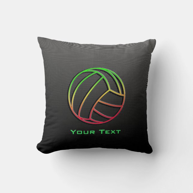 Colourful Volleyball Cushion (Front)