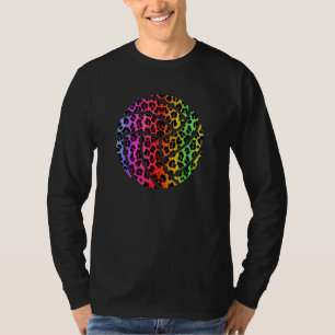 Colourful Volleyball For Teen Girls Volley Ball Pl T-Shirt