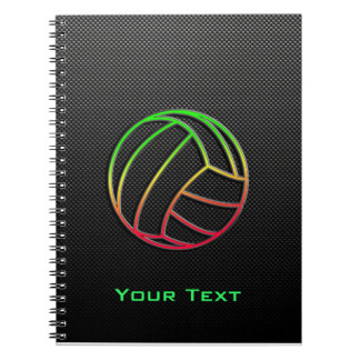 Colourful Volleyball Notebook