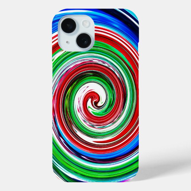Colourful vortex Case-Mate iPhone case (Back)