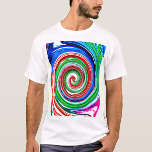 Colourful vortex T-Shirt