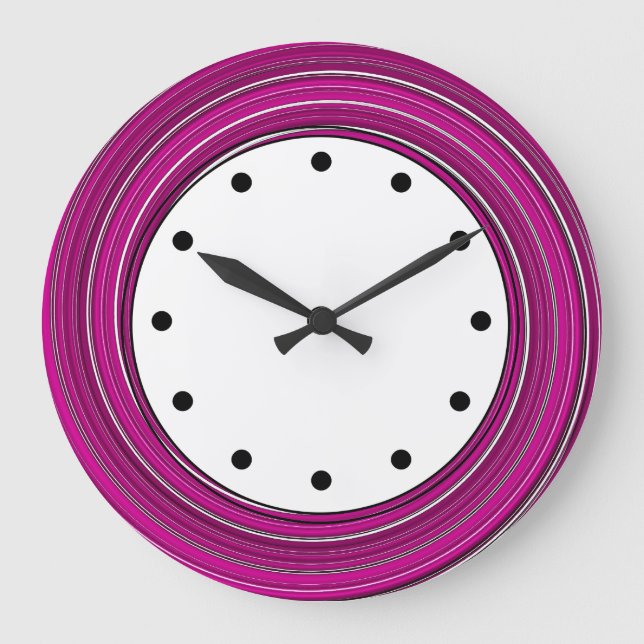 Colourful Wall Clocks (Front)