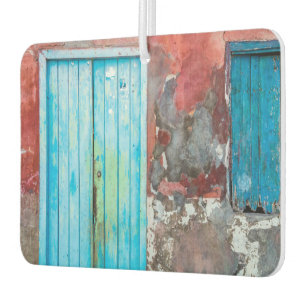 Colourful wall, door and shutters car air freshener
