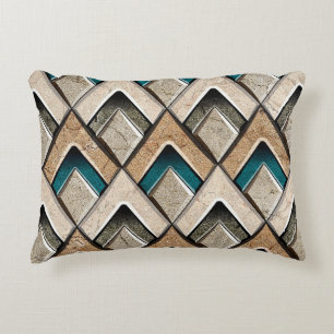 Colourful wall tile backgroundflower, digital, pat decorative cushion