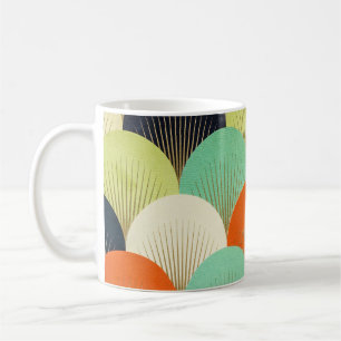 Colourful wallpaper: artistic design. coffee mug