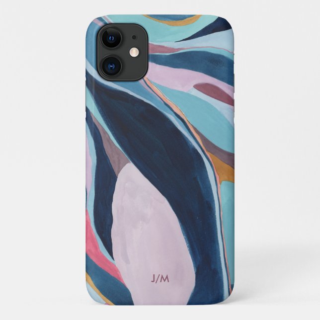 Colourful Watercolor Abstract Art Pattern Case-Mate iPhone Case (Back)