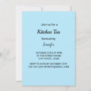 Colourful watercolor add your name text editable invitation