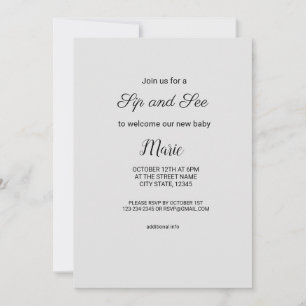 Colourful watercolor add your name text editable invitation