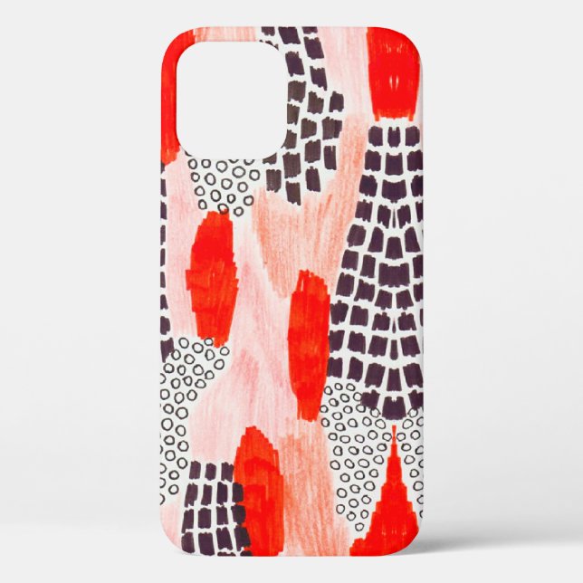 Colourful watercolor artwork Case-Mate iPhone case (Back)