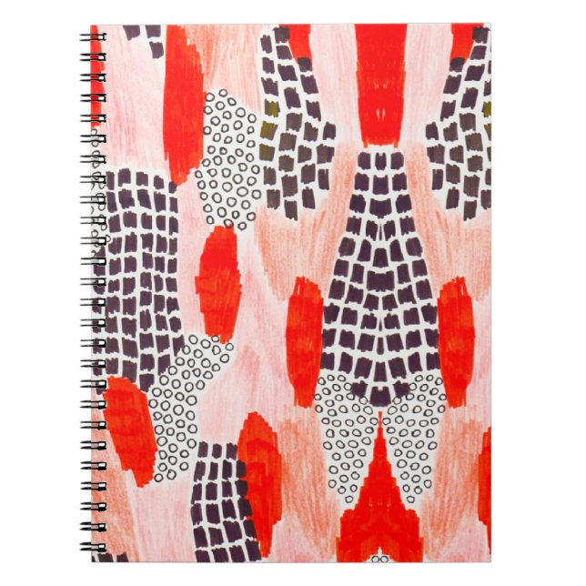 Colourful watercolor artwork notebook (Front)