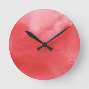 colourful watercolor background for your 3 round clock