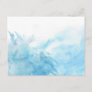 colourful watercolor background for your postcard