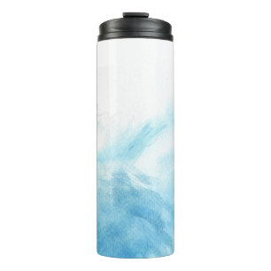 colourful watercolor background for your thermal tumbler