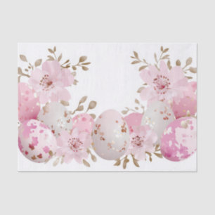 Colourful watercolor Easter Eggs Tissue Paper