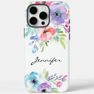 Colourful Watercolor Flower iPhone / iPad case